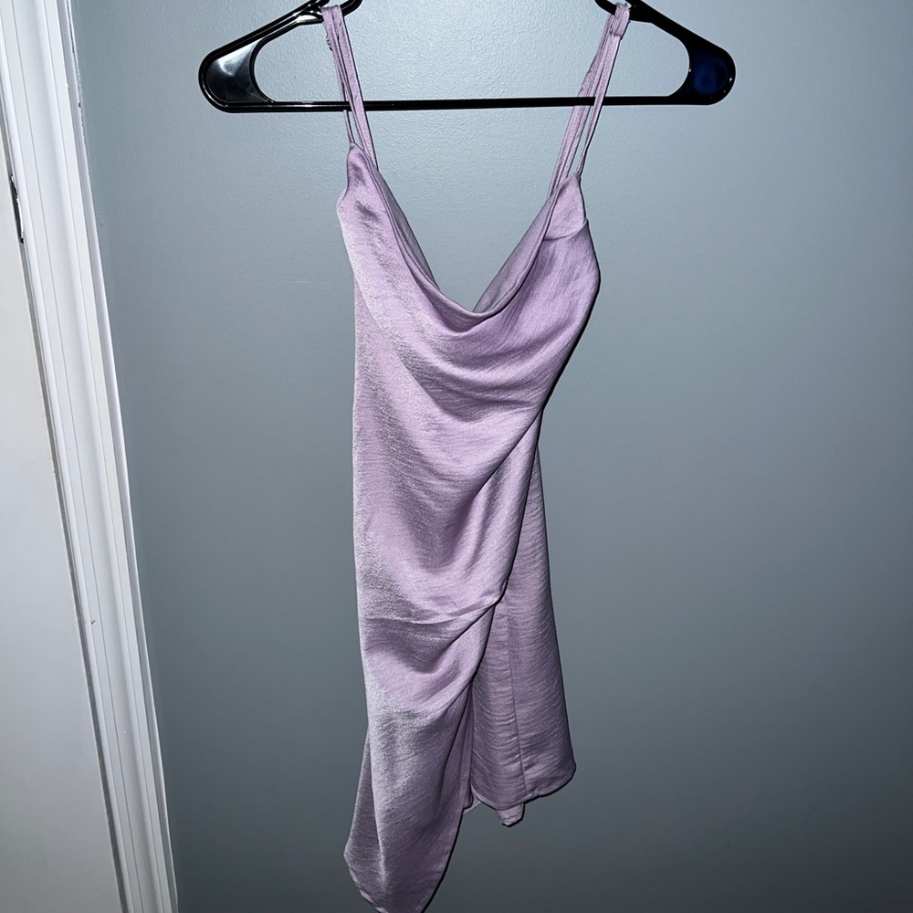 COPY - Lavender Satin Dress